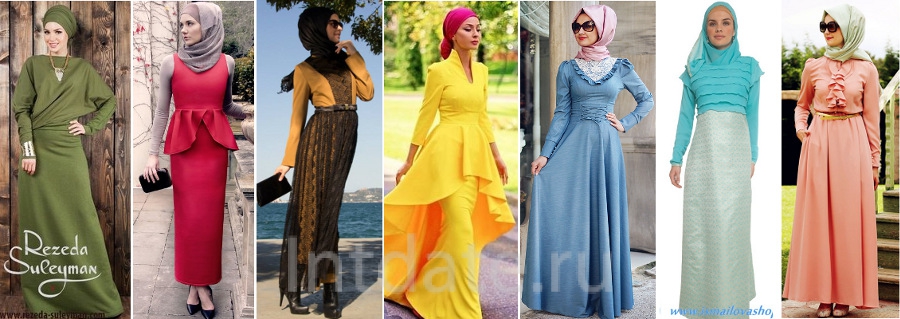 мусульманские платья